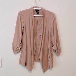 Belle Verre blush blazer